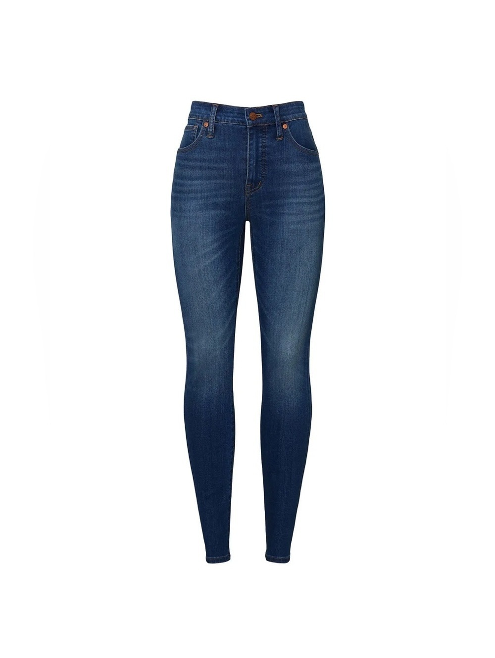 Madewell 9 High Rise Skinny Jeans Jeggings 26 TALL Danny Wash ?